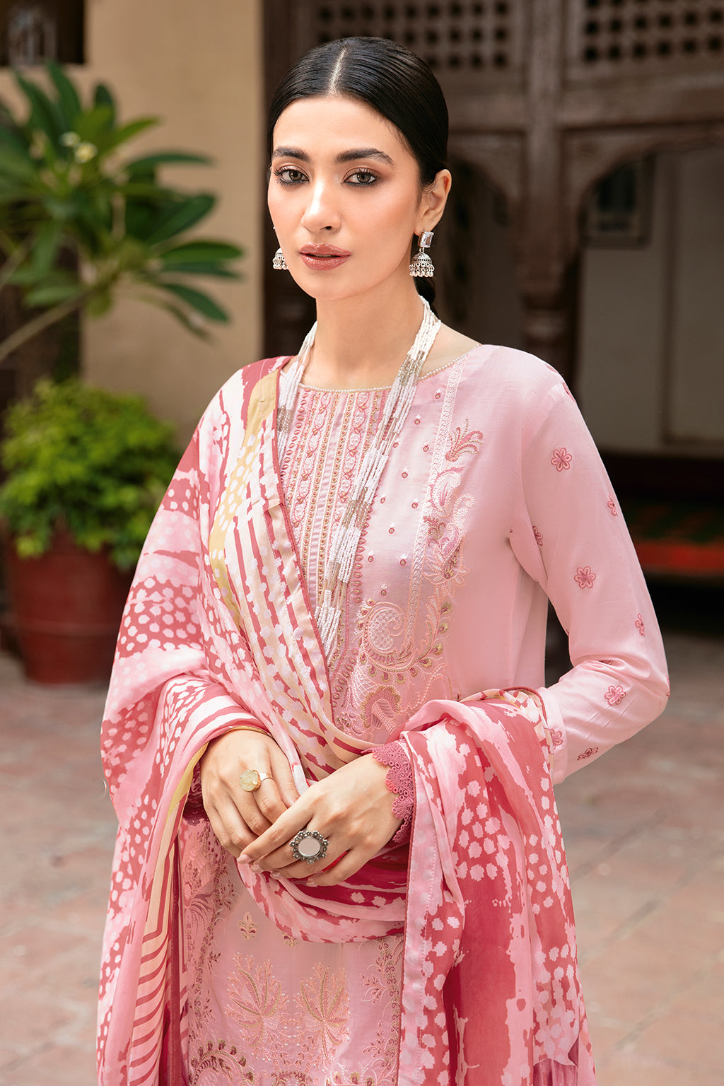 Ramsha | Mashaal Luxury Lawn | L-806 by Ramsha - Designer Dress - Type: Ladies Clothes - Available at Libayah - 100% Original