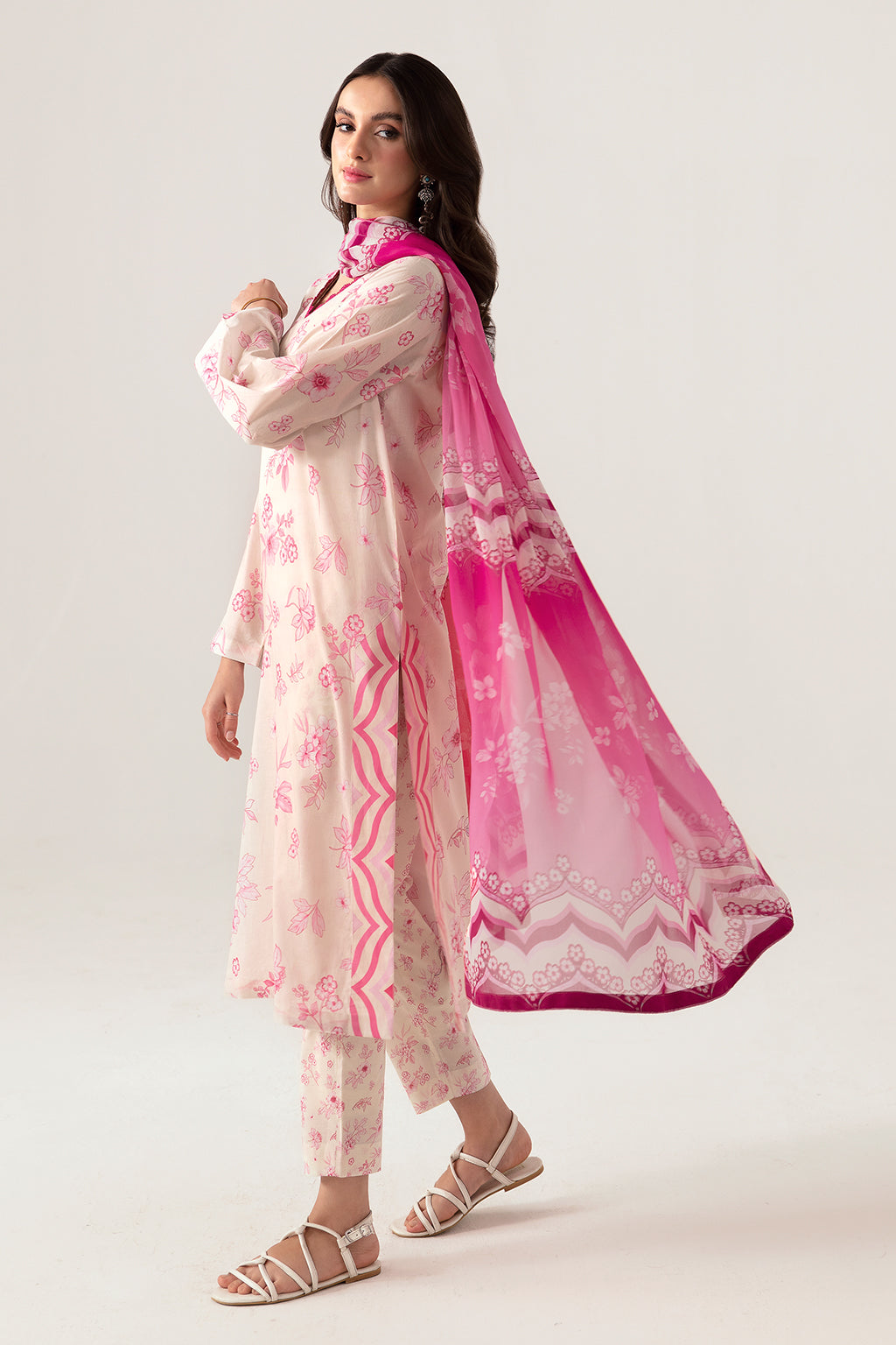 Ramsha | Pinted Lawn | RP-105 by Ramsha - Designer Dress - Type: Ladies Clothes - Available at Libayah - 100% Original