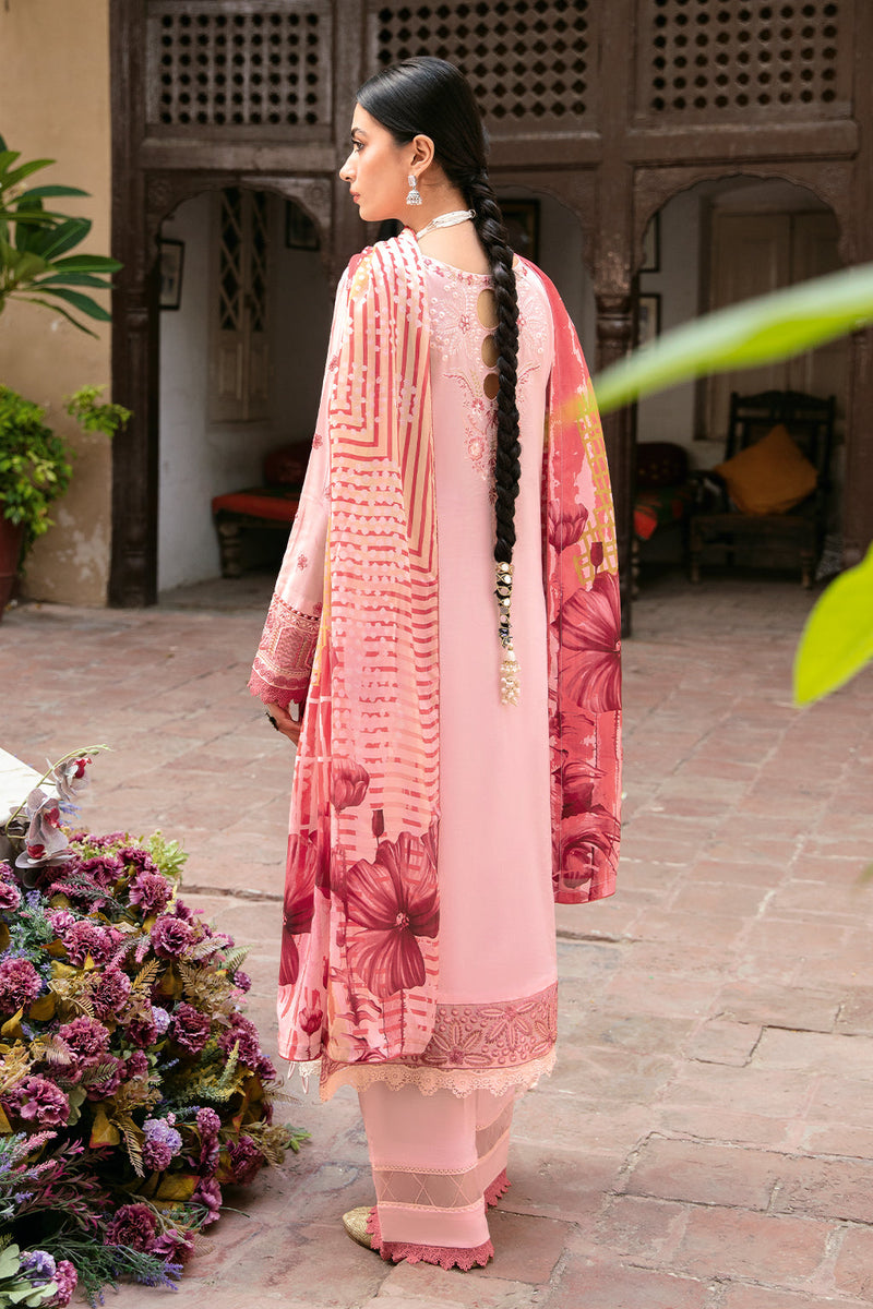 Ramsha | Mashaal Luxury Lawn | L-806 by Ramsha - Designer Dress - Type: Ladies Clothes - Available at Libayah - 100% Original