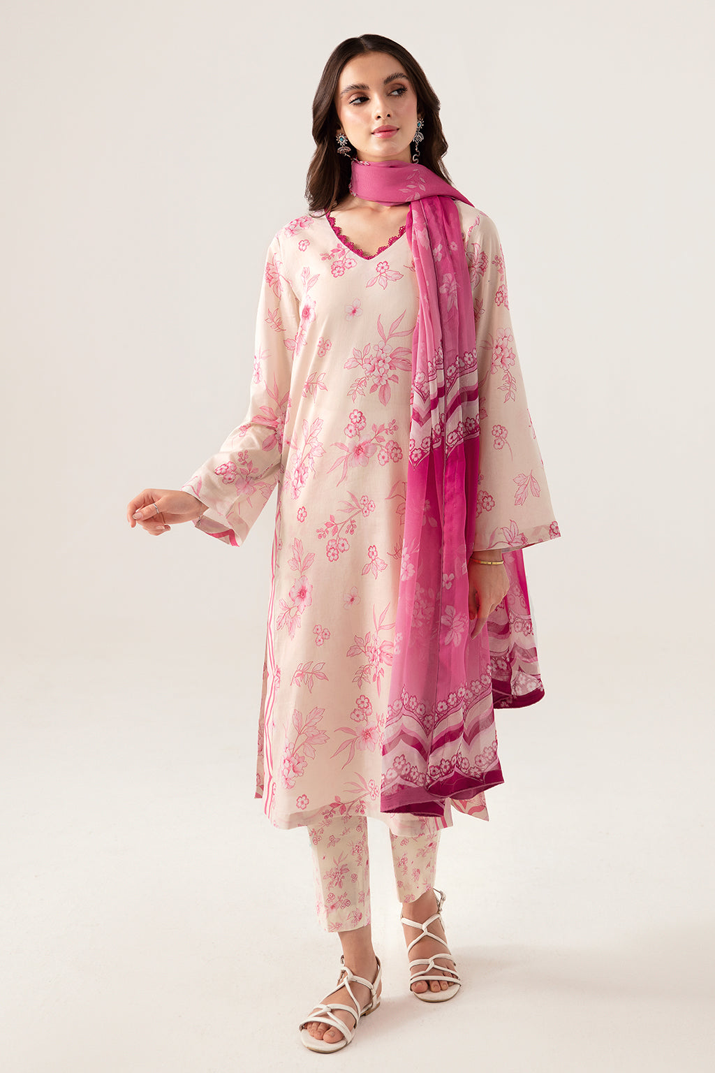 Ramsha | Pinted Lawn | RP-105 by Ramsha - Designer Dress - Type: Ladies Clothes - Available at Libayah - 100% Original