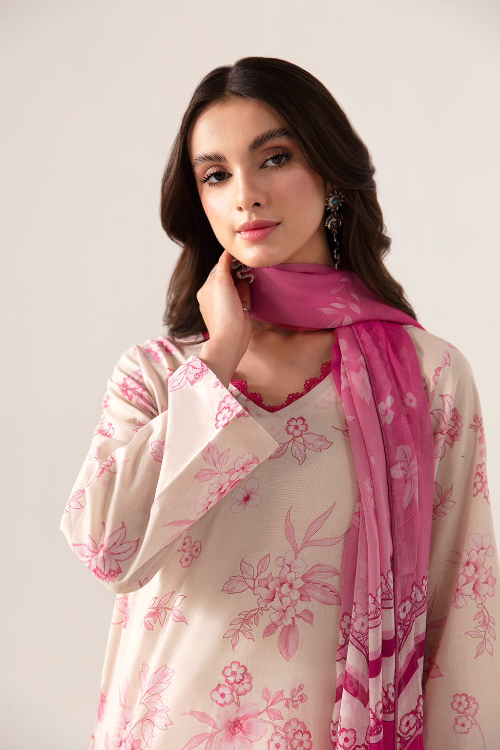 Ramsha | Pinted Lawn | RP-105 by Ramsha - Designer Dress - Type: Ladies Clothes - Available at Libayah - 100% Original