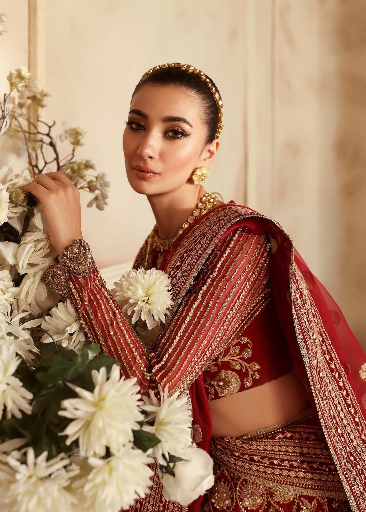 Akbar Aslam | Aleia Luxury Formals | Rosier by Akbar Aslam - Designer Dress - Type: Bridal - Available at Libayah - 100% Original