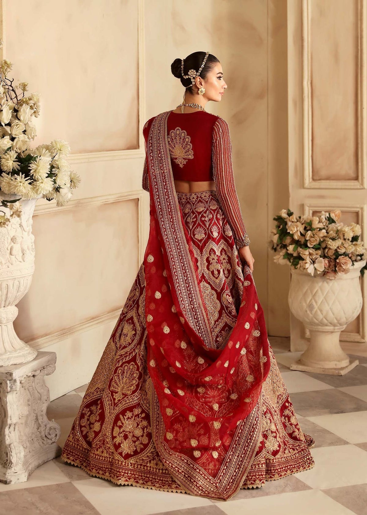 Akbar Aslam | Aleia Luxury Formals | Rosier by Akbar Aslam - Designer Dress - Type: Bridal - Available at Libayah - 100% Original