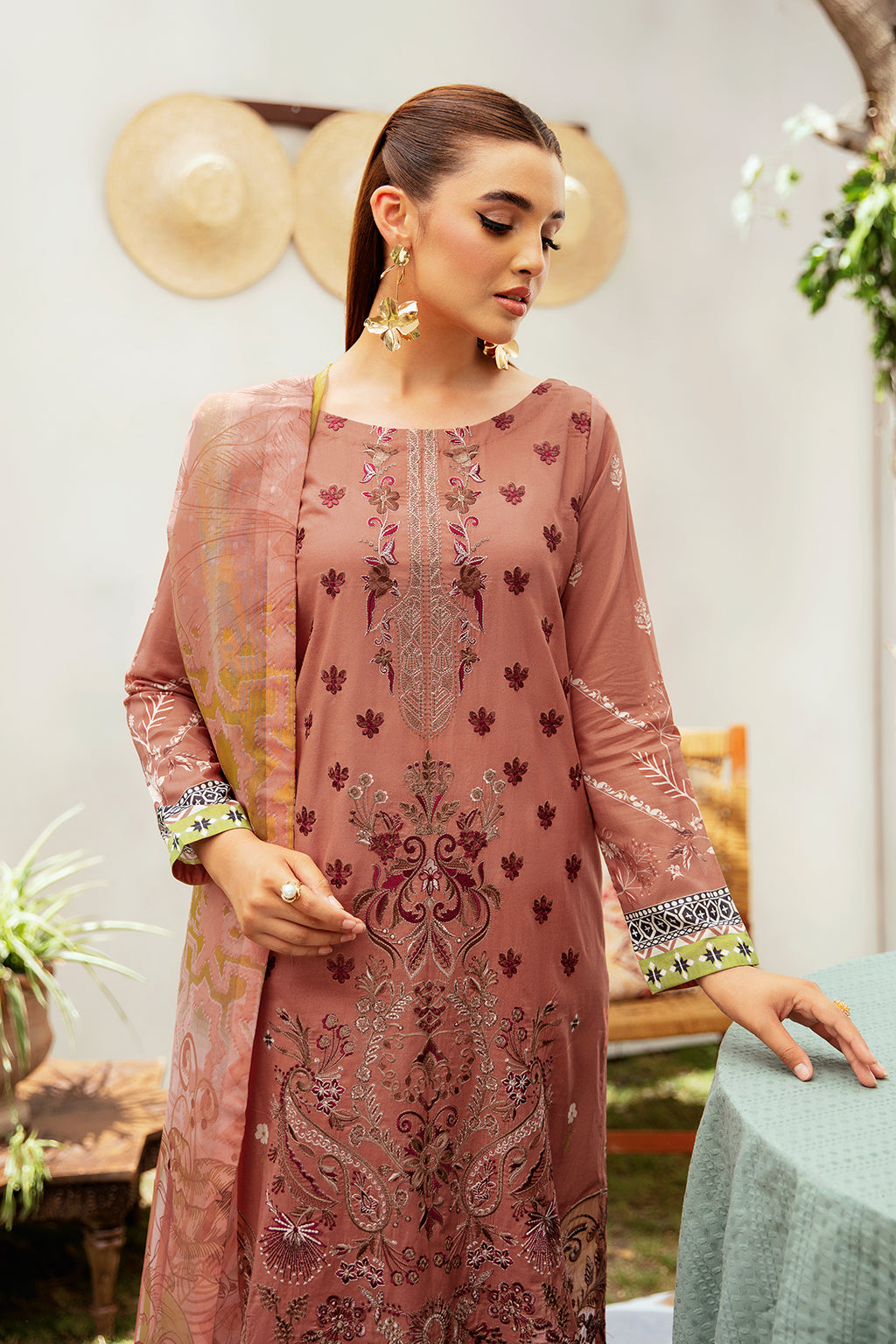 Ramsha | Luxury Lawn 24 | L-1212 by Ramsha - Designer Dress - Type: Ladies Clothes - Available at Libayah - 100% Original