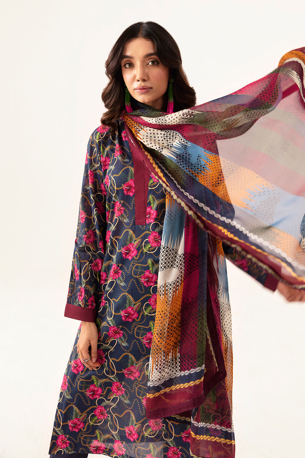 Ramsha | Pinted Lawn | RP-101 by Ramsha - Designer Dress - Type: Ladies Clothes - Available at Libayah - 100% Original