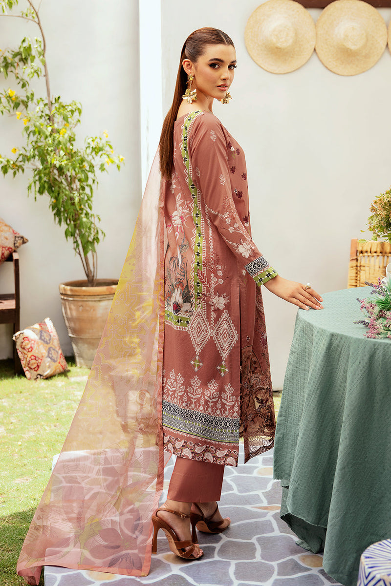 Ramsha | Luxury Lawn 24 | L-1212 by Ramsha - Designer Dress - Type: Ladies Clothes - Available at Libayah - 100% Original