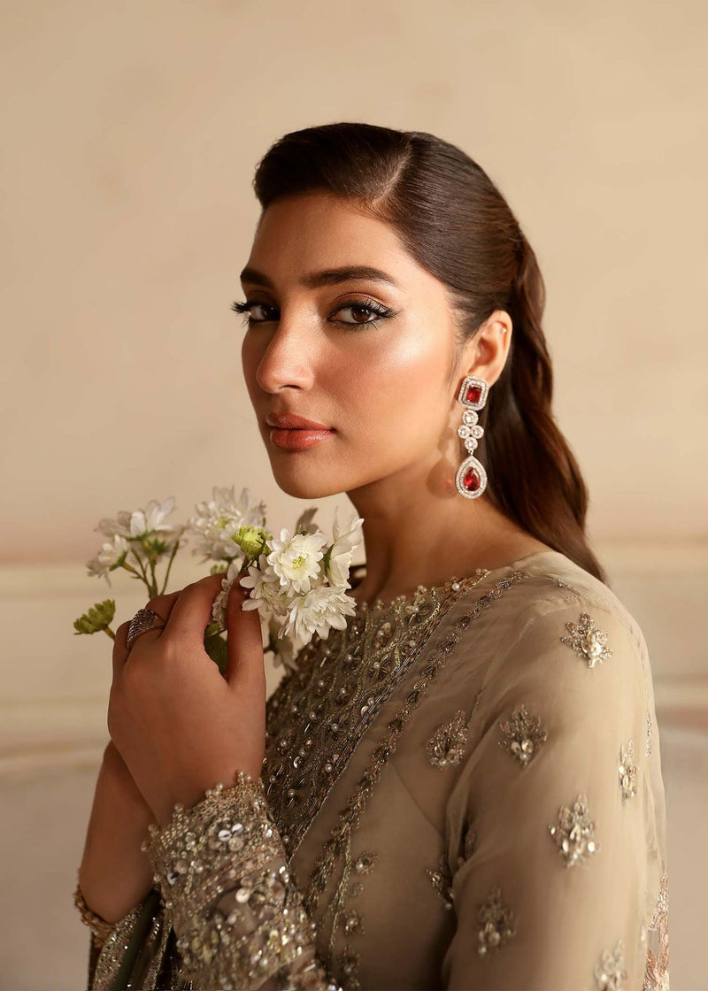 Akbar Aslam | Aleia Luxury Formals | Nacar by Akbar Aslam - Designer Dress - Type: Bridal - Available at Libayah - 100% Original