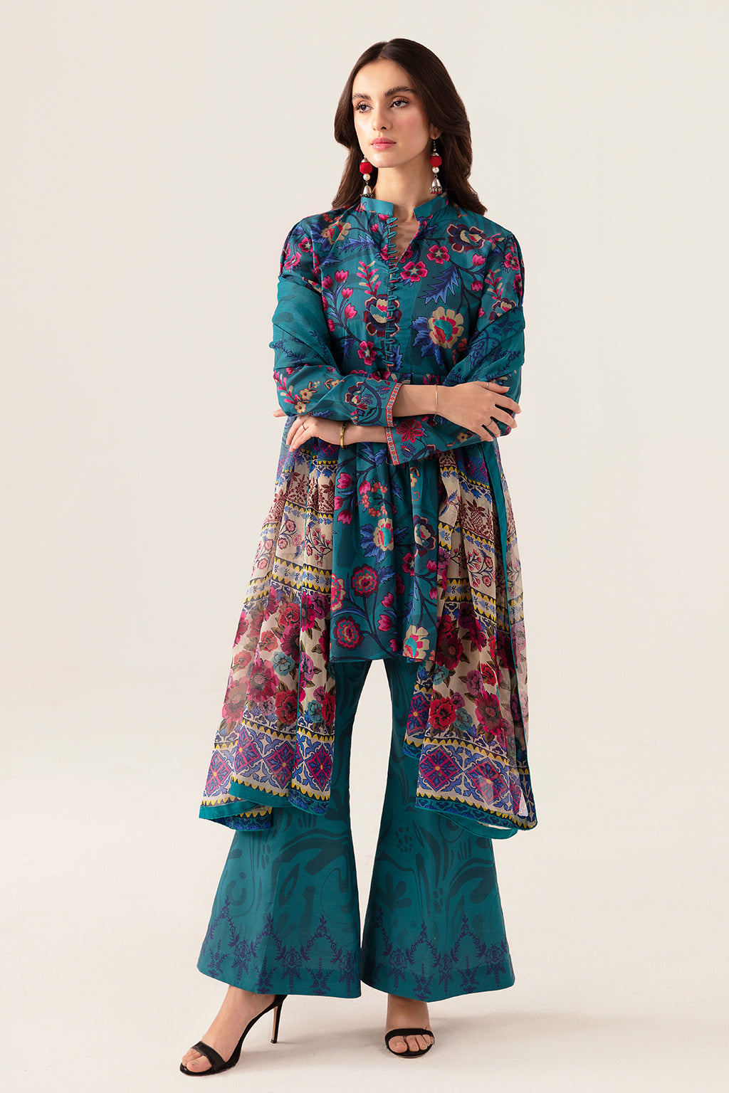 Ramsha | Pinted Lawn | RP-108 by Ramsha - Designer Dress - Type: Ladies Clothes - Available at Libayah - 100% Original