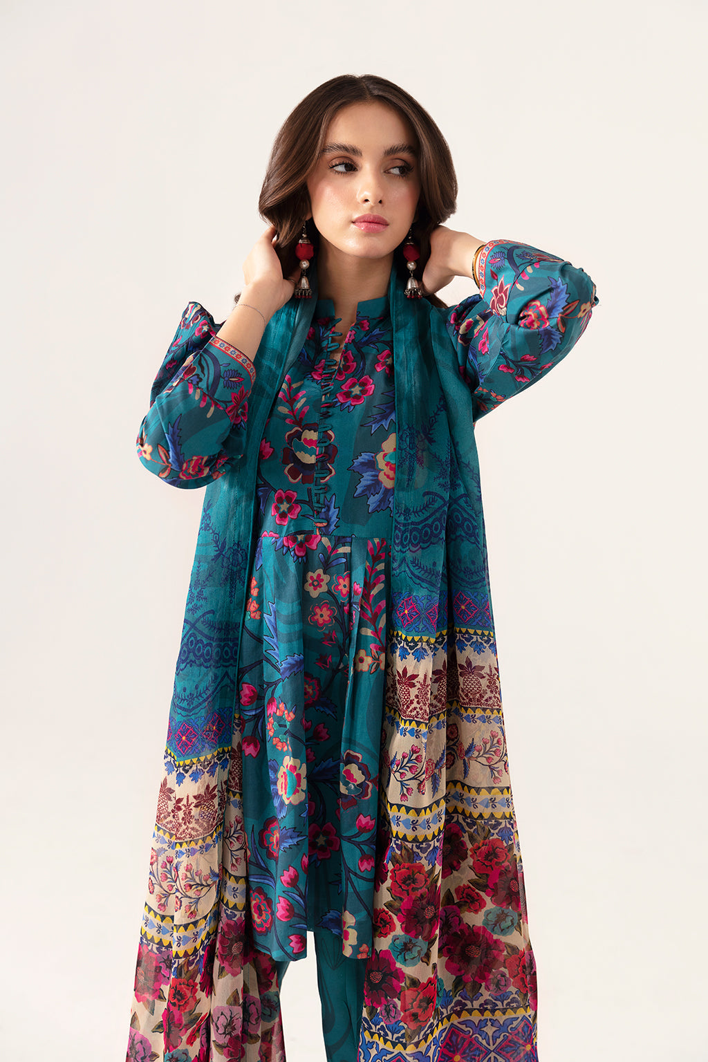 Ramsha | Pinted Lawn | RP-108 by Ramsha - Designer Dress - Type: Ladies Clothes - Available at Libayah - 100% Original