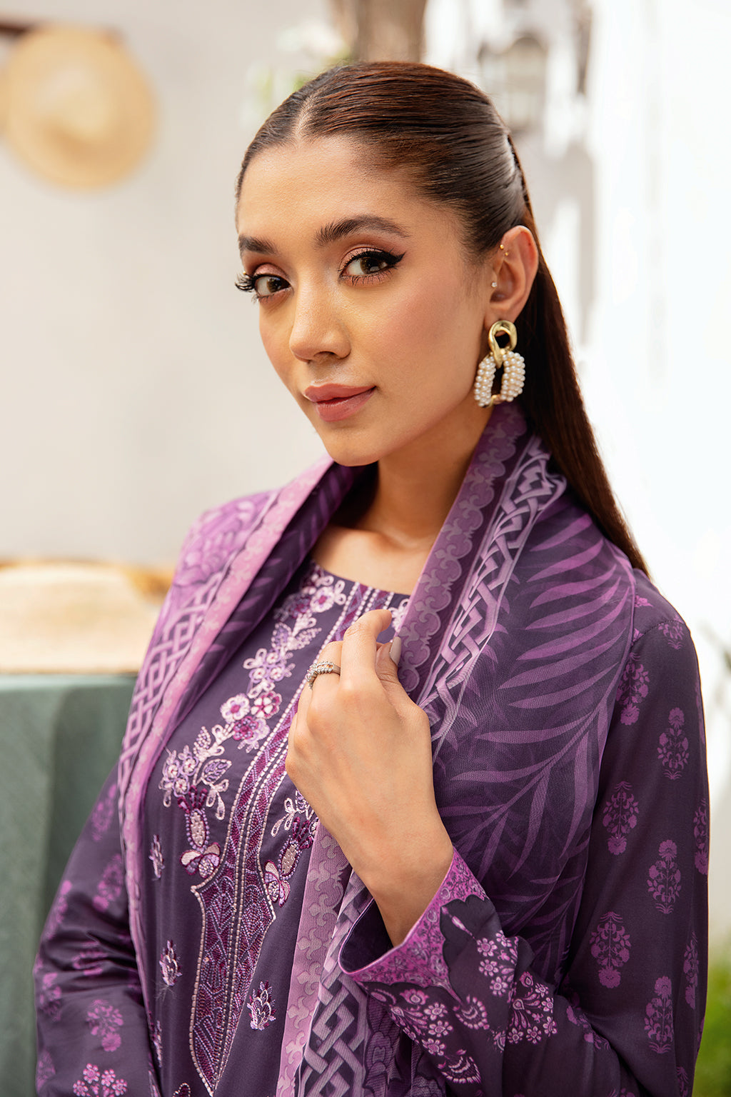 Ramsha | Luxury Lawn 24 | L-1209 by Ramsha - Designer Dress - Type: Ladies Clothes - Available at Libayah - 100% Original