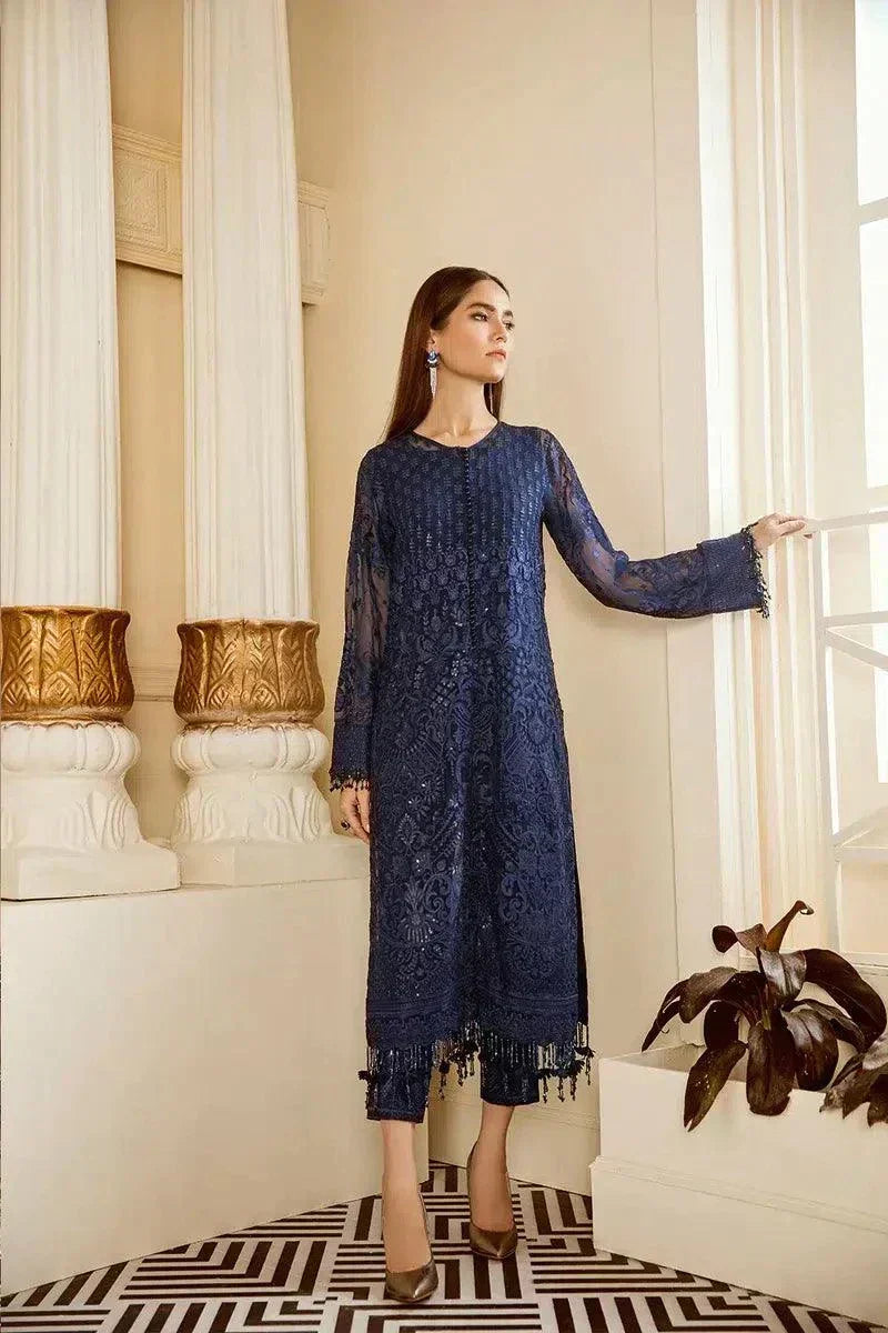 Buy Baroque | Chantelle 23 | CH10-02 - Designer Dress - Type: Pakistani Dress - Available at Libayah