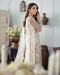 Gulaal | Wedding Formals | Mehr Embroidered Net 3-Piece Suit WS-19 by Gulaal - Designer Dress - Type: Ladies Clothes - Available at Libayah - 100% Original