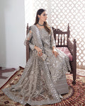 Gulaal | Wedding Formals | Gulnoor Embroidered Net 3-Piece Suit WS-18 by Gulaal - Designer Dress - Type: Ladies Clothes - Available at Libayah - 100% Original