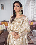 Gulaal | Wedding Formals | Shehnaz Embroidered Net 3-Piece Suit WS-11 by Gulaal - Designer Dress - Type: Ladies Clothes - Available at Libayah - 100% Original