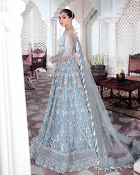 Gulaal | Wedding Formals | Mehnaaz Embroidered Net 3-Piece Suit WS-13 by Gulaal - Designer Dress - Type: Ladies Clothes - Available at Libayah - 100% Original