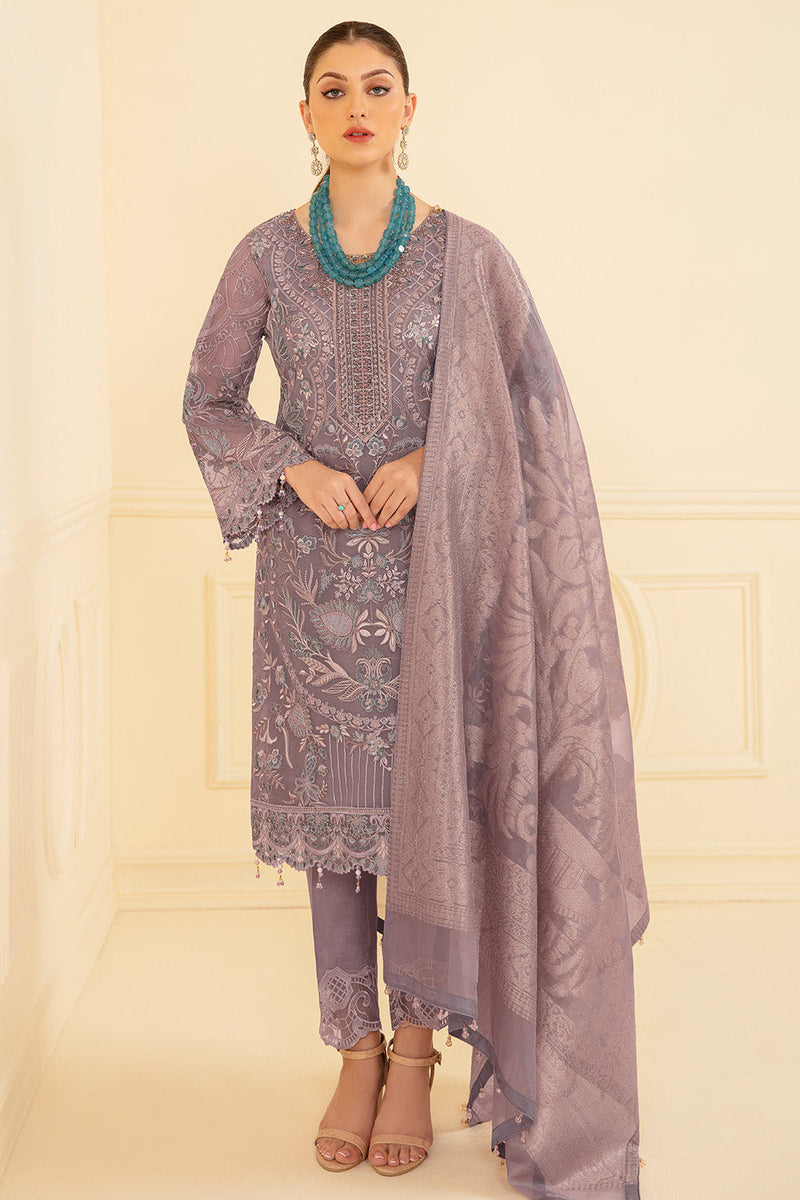 Ramsha | Minhal Organza Collection | M-709 by Ramsha - Designer Dress - Type: Ladies Clothes - Available at Libayah - 100% Original