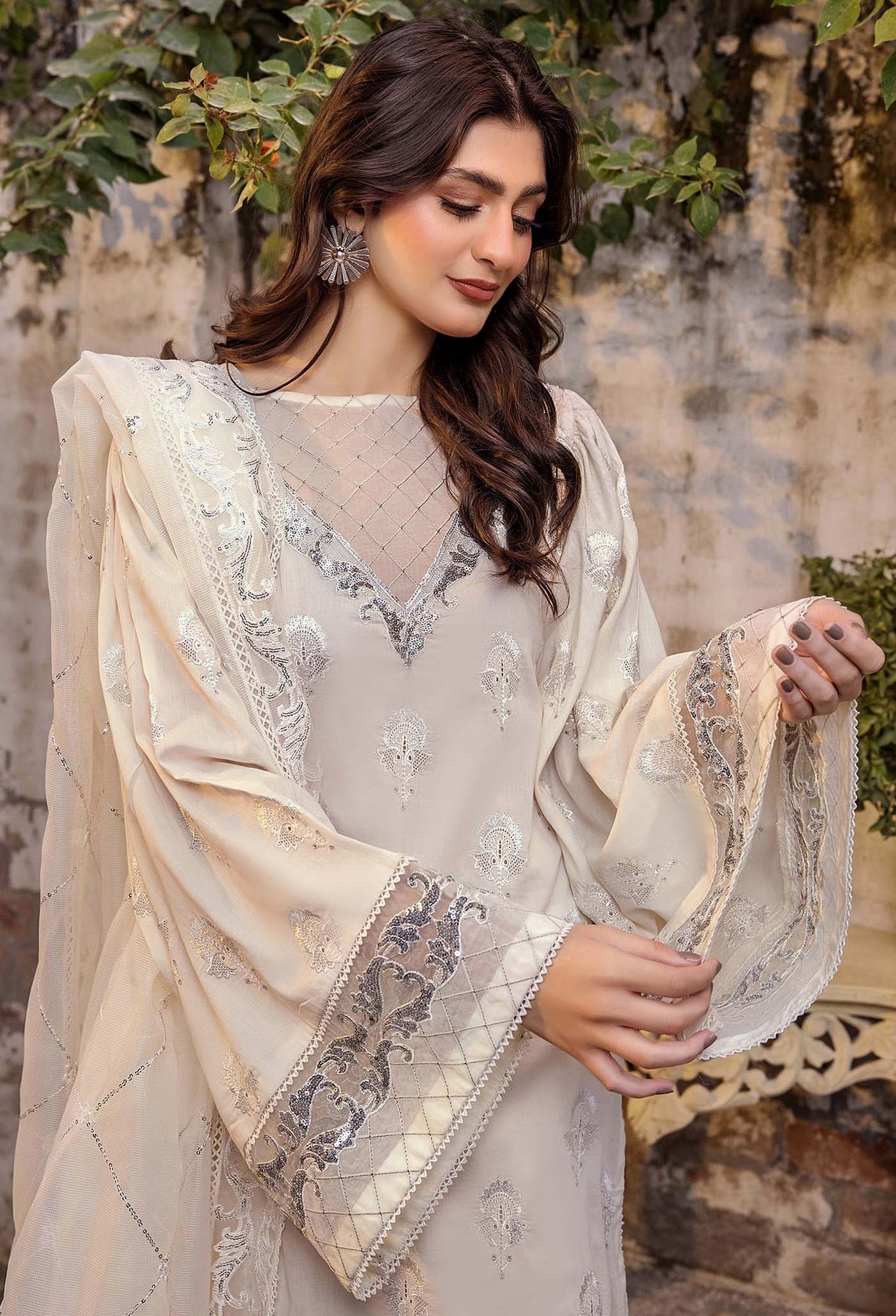 Adans Libas | Chikankari 25 | 4771 by Adans Libas - Designer Dress - Type: Ladies Clothes - Available at Libayah - 100% Original