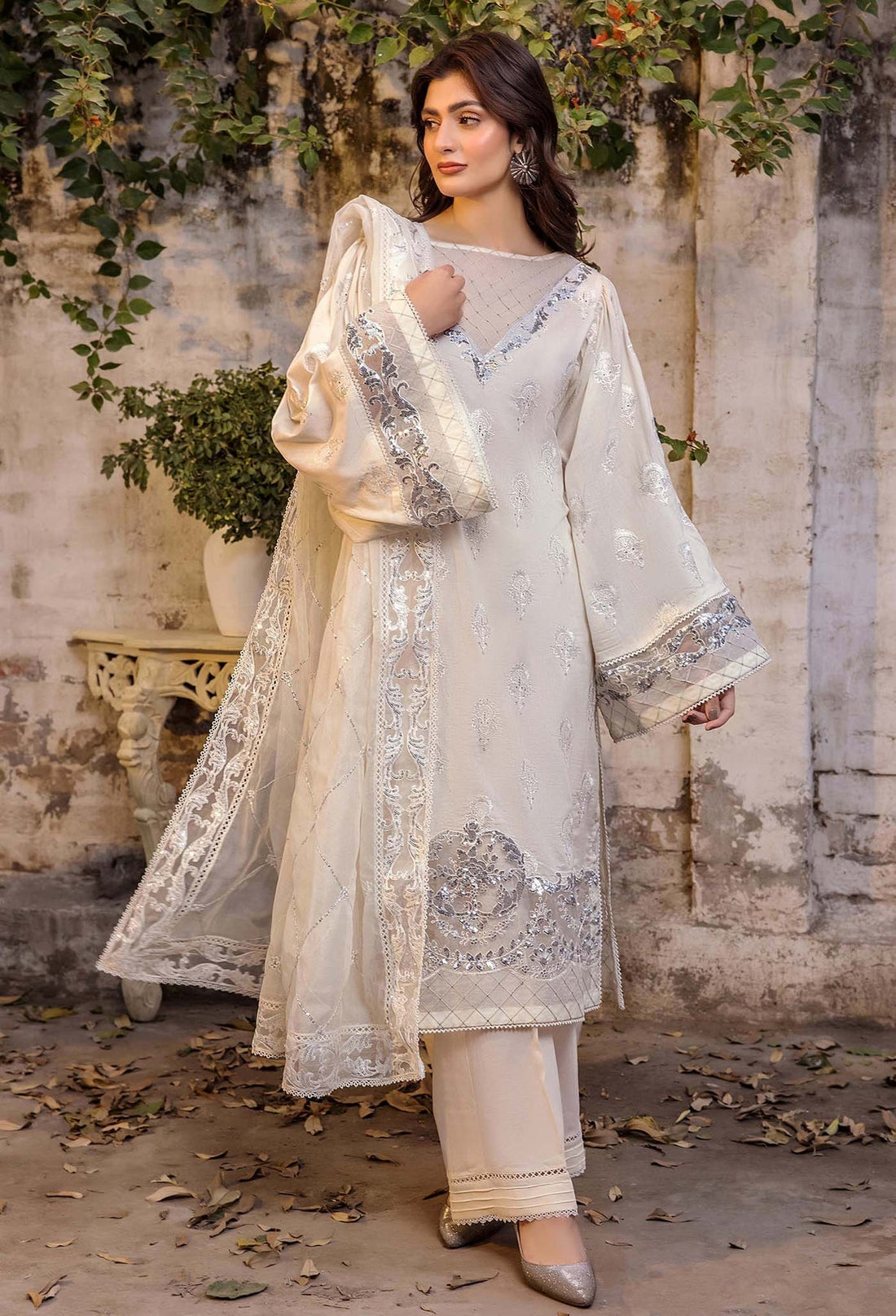 Adans Libas | Chikankari 25 | 4771 by Adans Libas - Designer Dress - Type: Ladies Clothes - Available at Libayah - 100% Original