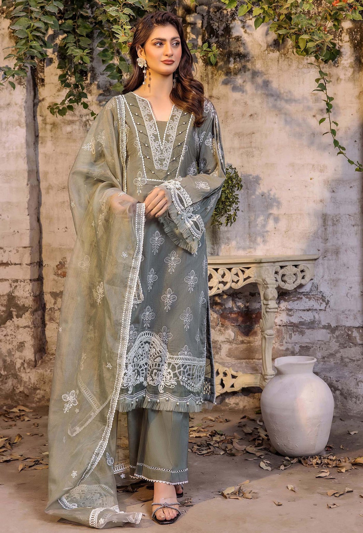 Adans Libas | Chikankari 25 | 4772 by Adans Libas - Designer Dress - Type: Ladies Clothes - Available at Libayah - 100% Original
