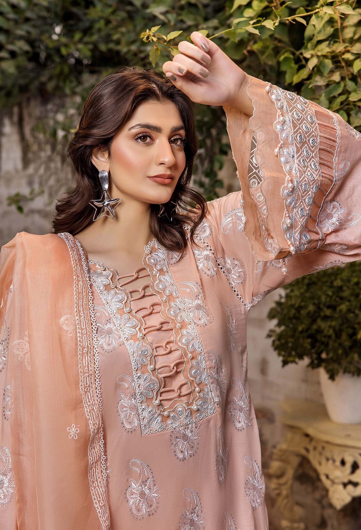 Adans Libas | Chikankari 25 | 4773 by Adans Libas - Designer Dress - Type: Ladies Clothes - Available at Libayah - 100% Original