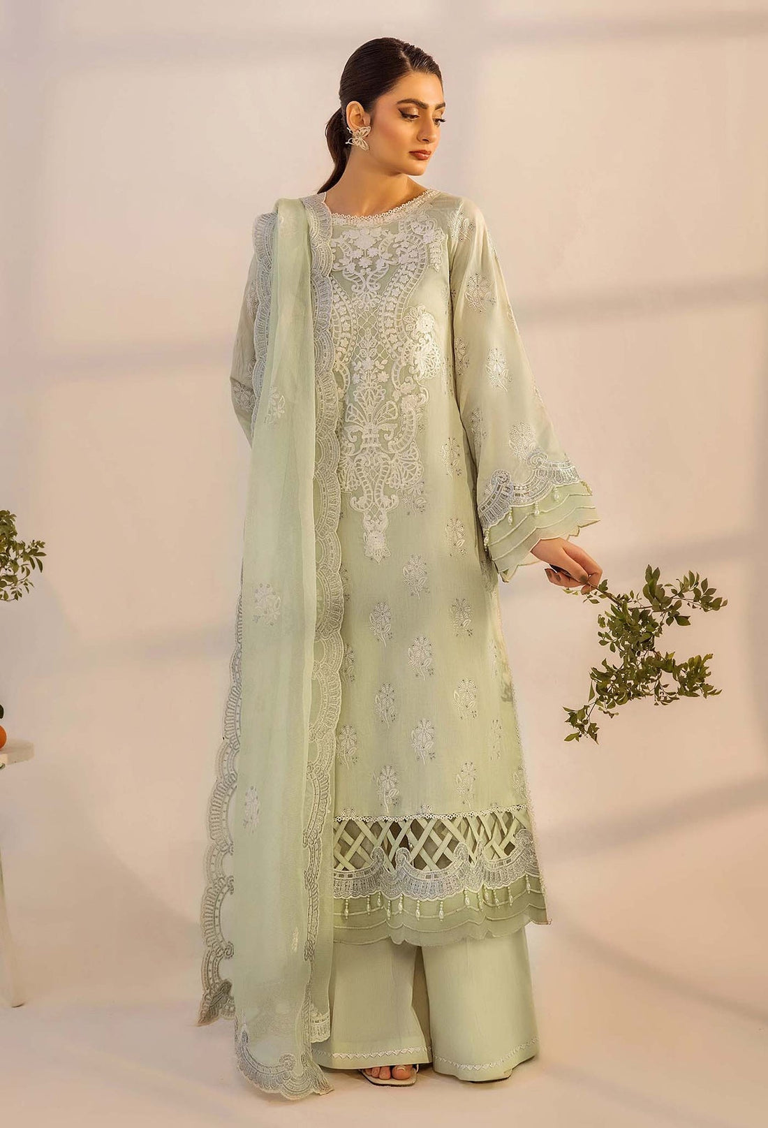 Adans Libas | Chikankari 25 | 4775 by Adans Libas - Designer Dress - Type: Ladies Clothes - Available at Libayah - 100% Original