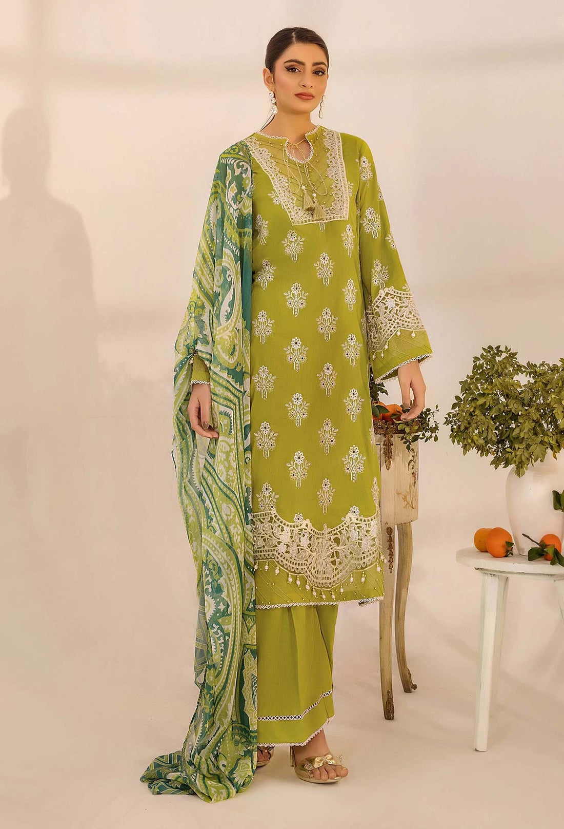 Adans Libas | Chikankari 25 | 4776 by Adans Libas - Designer Dress - Type: Ladies Clothes - Available at Libayah - 100% Original