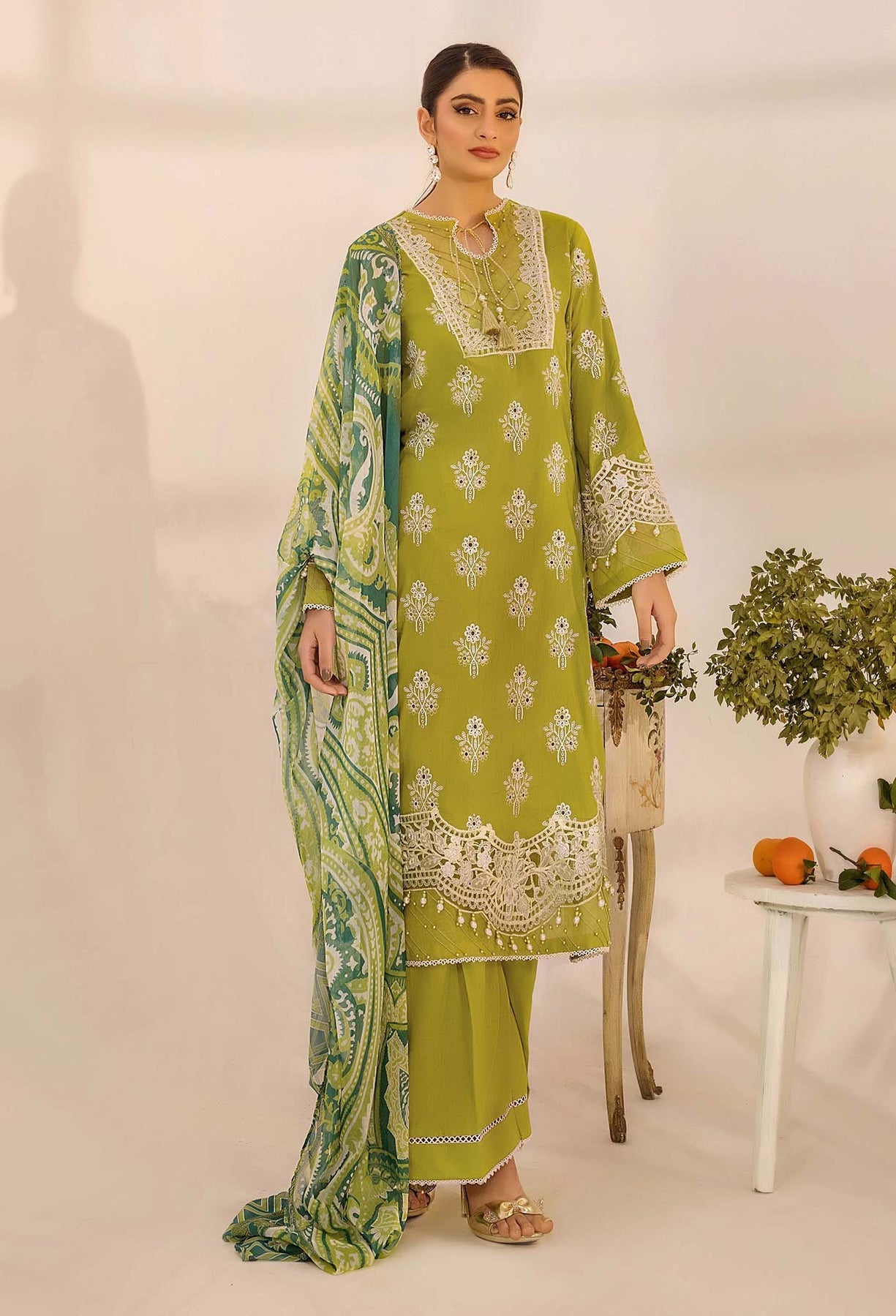 Adans Libas | Chikankari 25 | 4776 by Adans Libas - Designer Dress - Type: Ladies Clothes - Available at Libayah - 100% Original