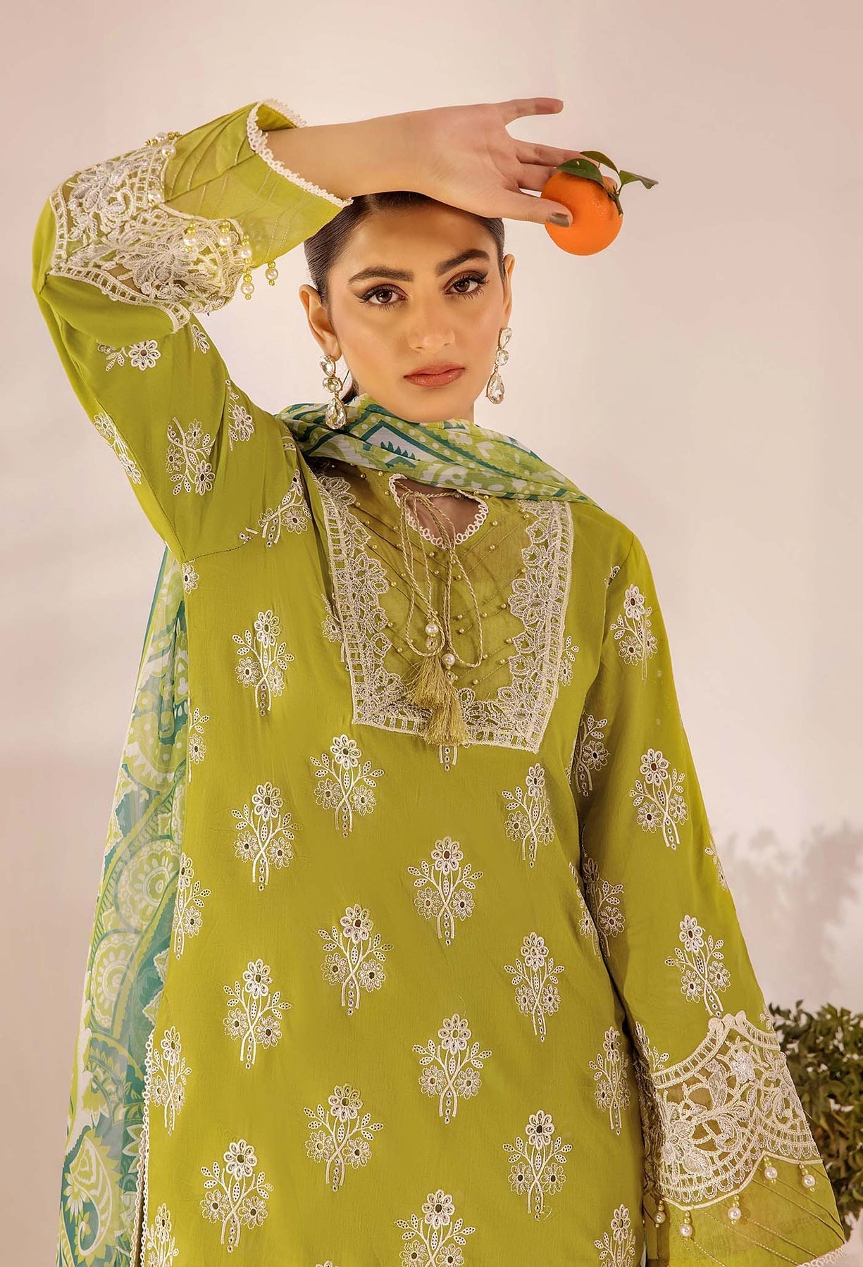 Adans Libas | Inara 25 | CHIKANKARI 4776 by Adans Libas - Designer Dress - Type: Ladies Clothes - Available at Libayah - 100% Original