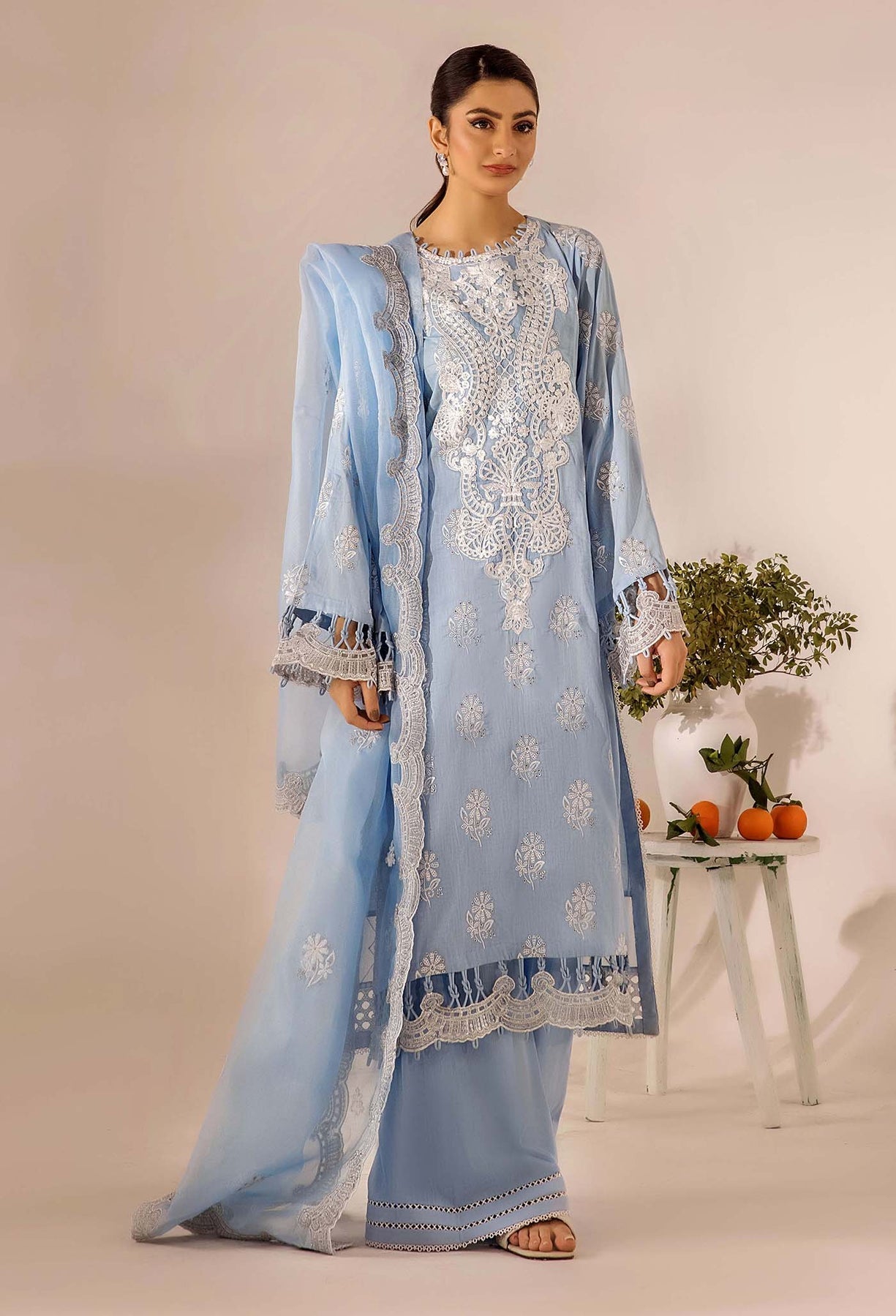 Adans Libas | Chikankari 25 | 4778 by Adans Libas - Designer Dress - Type: Ladies Clothes - Available at Libayah - 100% Original