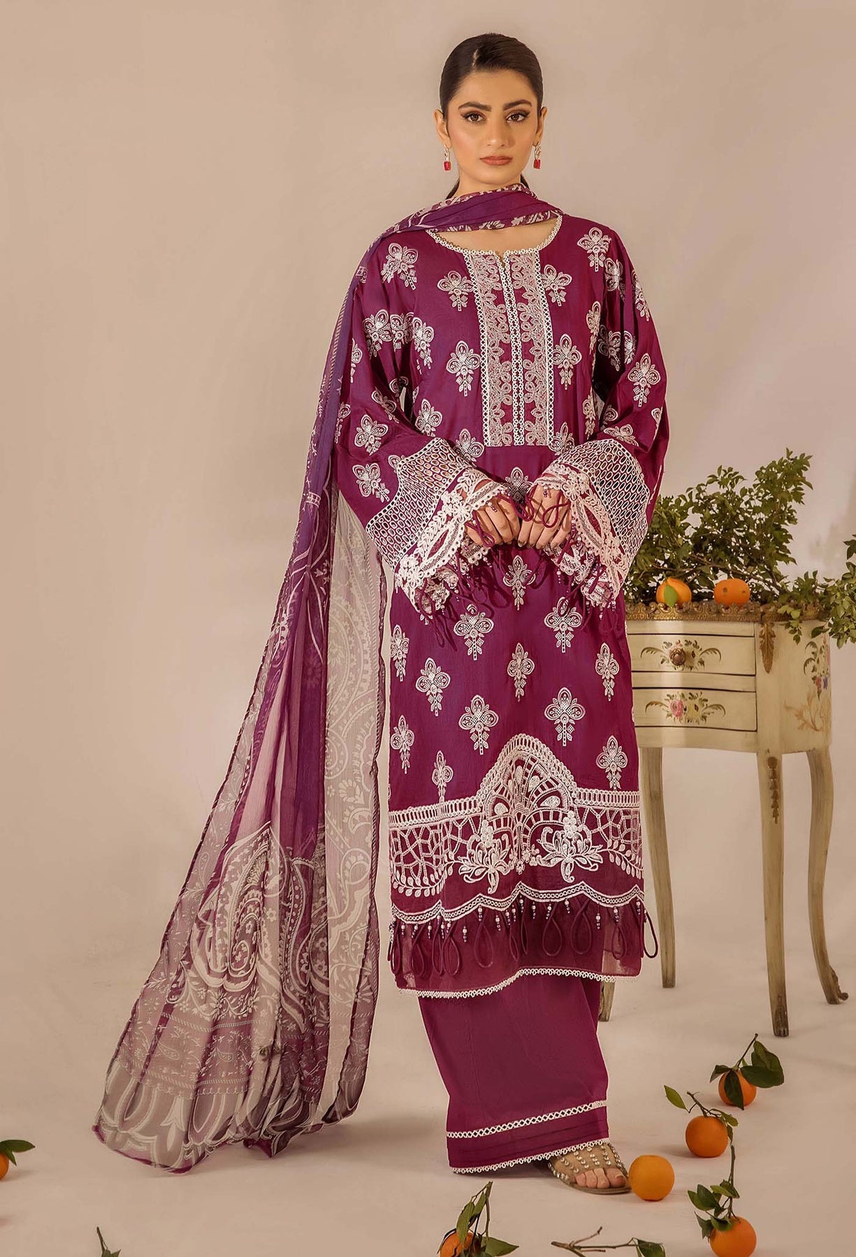 Adans Libas | Inara 25 | CHIKANKARI 4779 by Adans Libas - Designer Dress - Type: Ladies Clothes - Available at Libayah - 100% Original