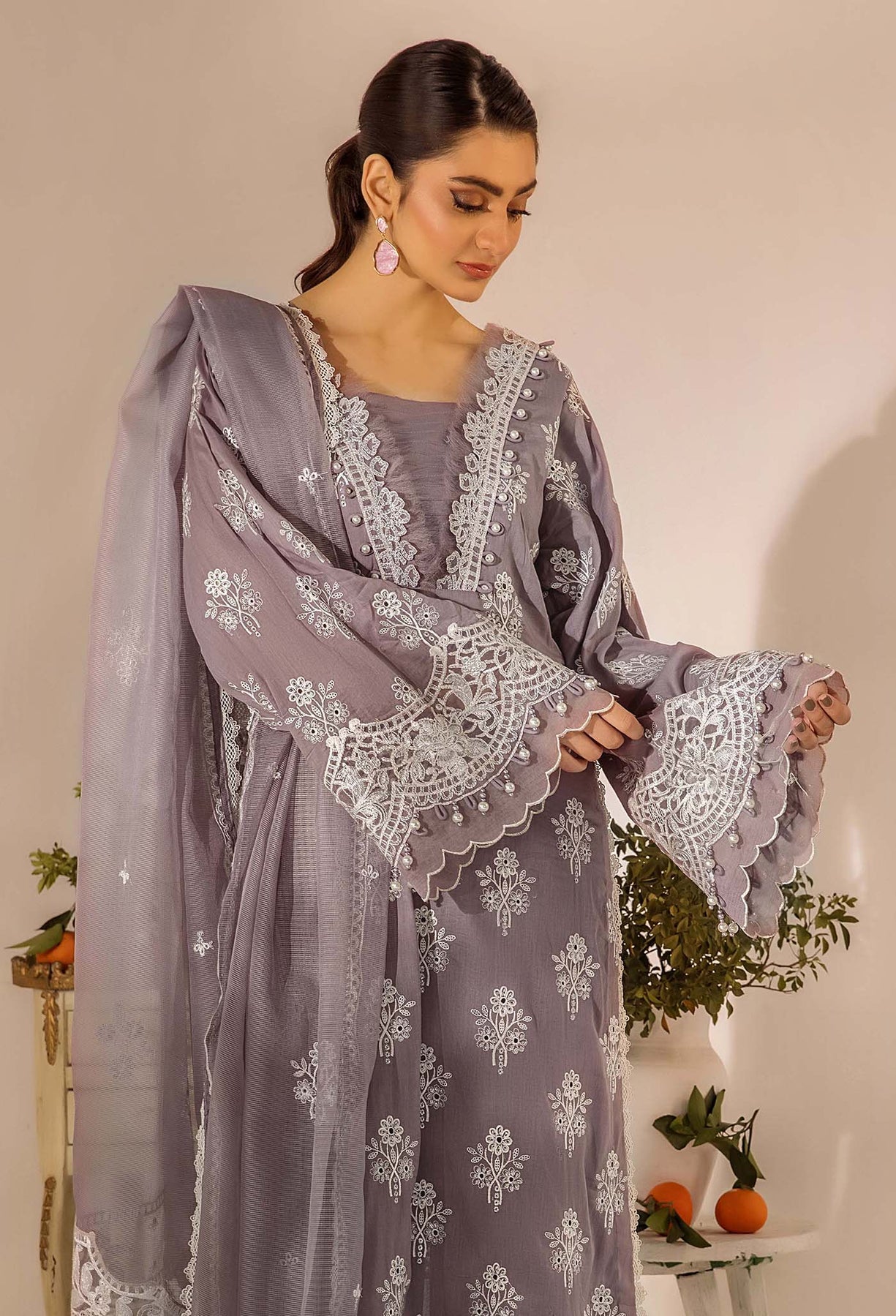 Adans Libas | Chikankari 25 | 4777 by Adans Libas - Designer Dress - Type: Ladies Clothes - Available at Libayah - 100% Original