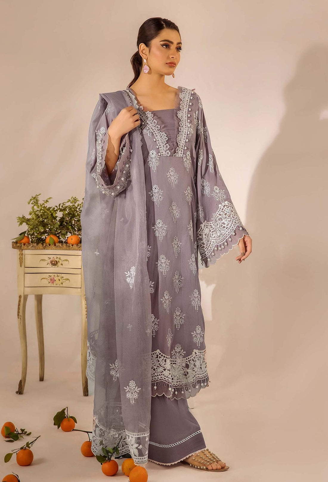 Adans Libas | Chikankari 25 | 4777 by Adans Libas - Designer Dress - Type: Ladies Clothes - Available at Libayah - 100% Original