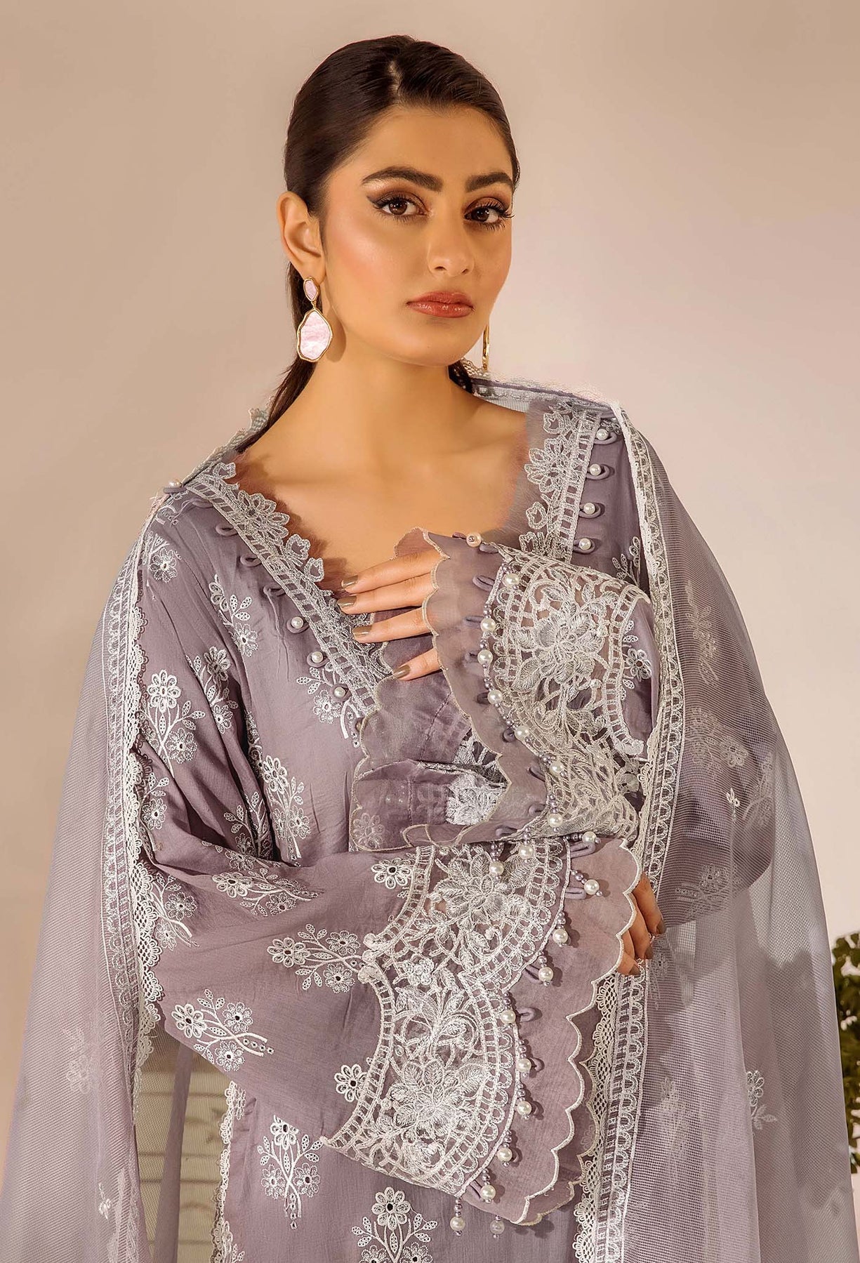 Adans Libas | Chikankari 25 | 4777 by Adans Libas - Designer Dress - Type: Ladies Clothes - Available at Libayah - 100% Original