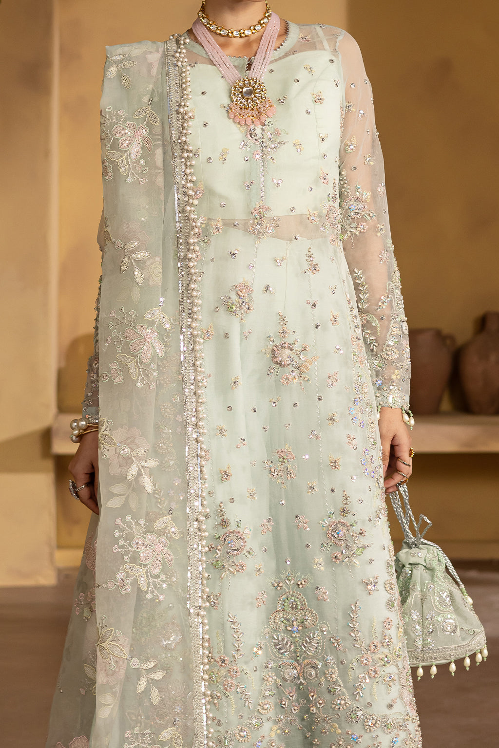 Emaan Adeel | Regalia Luxury Formals | CELESTIA by Emaan Adeel - Designer Dress  - Type : Ladies Clothes - Available at Libayah - 100% Original 