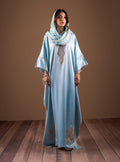 Zainab Chottani | Semi Formals | AQUA BLOSSOM by Zainab Chottani - Designer Dress - Type: Ladies Clothes - Available at Libayah - 100% Original