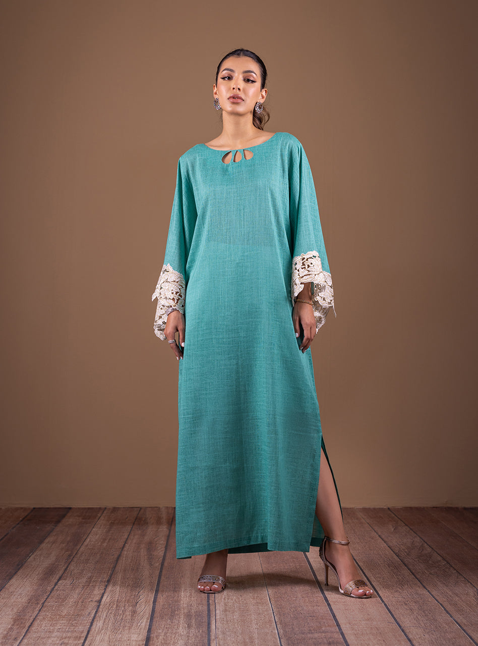 Zainab Chottani | Semi Formals | BLUE BLOSSOM by Zainab Chottani - Designer Dress - Type: Ladies Clothes - Available at Libayah - 100% Original
