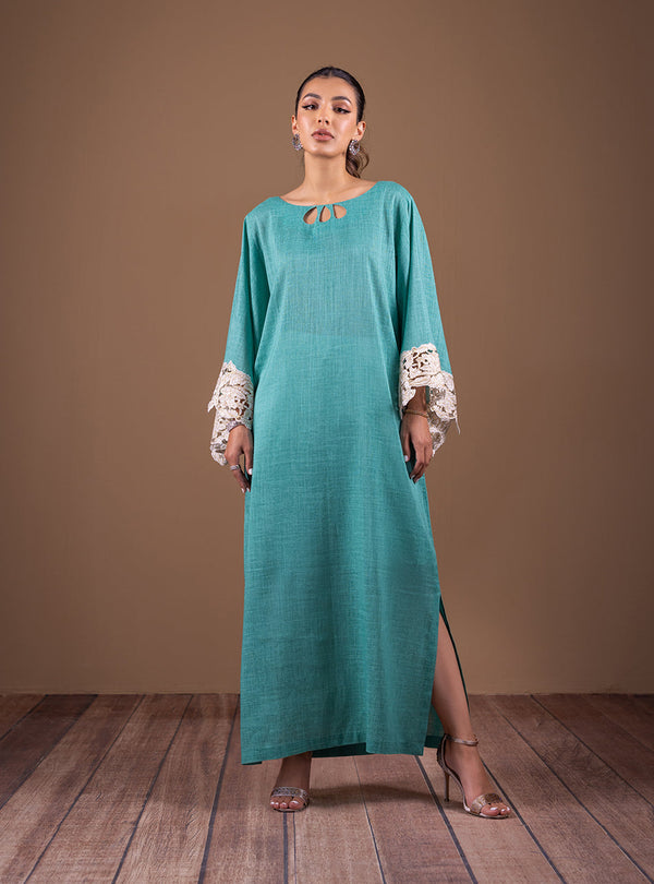 Zainab Chottani | Semi Formals | BLUE BLOSSOM by Zainab Chottani - Designer Dress - Type: Ladies Clothes - Available at Libayah - 100% Original
