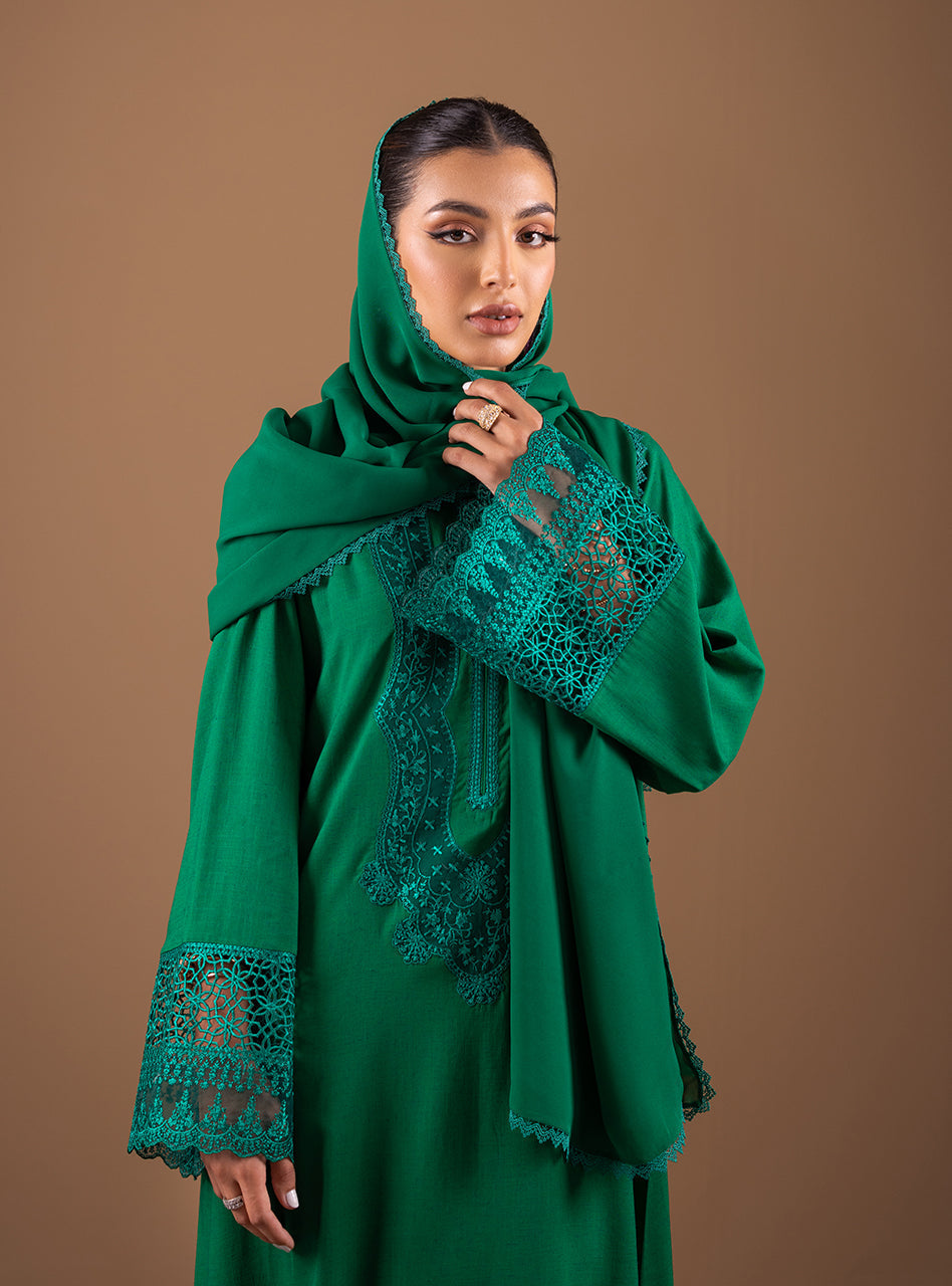 Zainab Chottani | Semi Formals | ETHEREAL EMERALD by Zainab Chottani - Designer Dress - Type: Ladies Clothes - Available at Libayah - 100% Original
