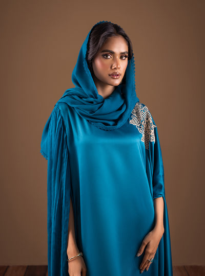 Zainab Chottani | The Kaftan Edit | Teal Waves