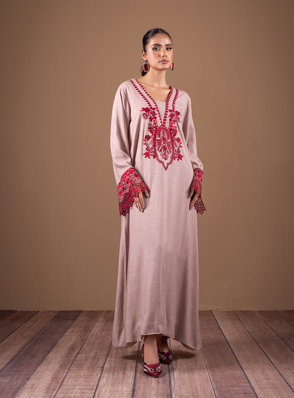 Zainab Chottani | Semi Formals | FIERY CARAMEL by Zainab Chottani - Designer Dress - Type: Ladies Clothes - Available at Libayah - 100% Original