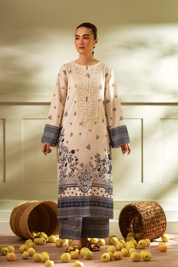 Afrozeh | Basic Pret 26 RTW | NACRE by Afrozeh - Designer Dress  - Type : Ladies Clothes - Available at Libayah - 100% Original 