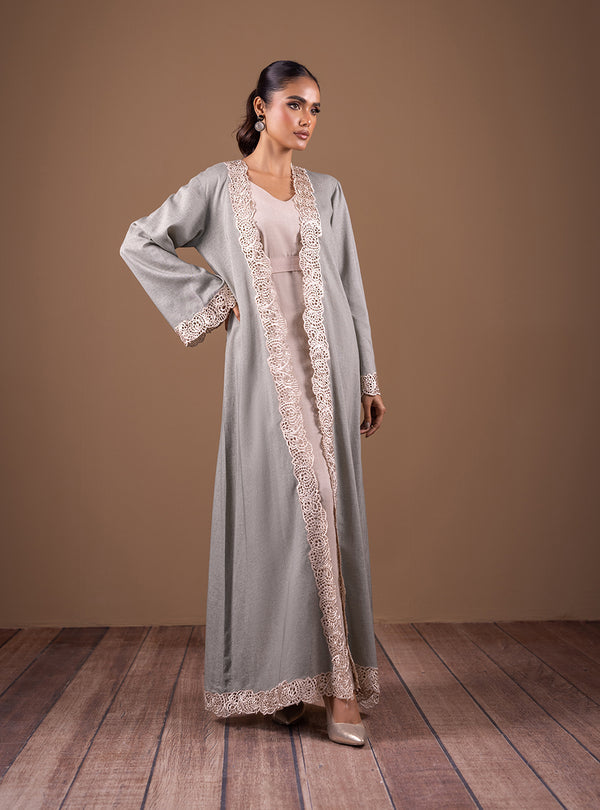 Sage Sophistication – authentic Pakistani formal dress from the Zainab Chottani The Kaftan Edit collection for women in the UK