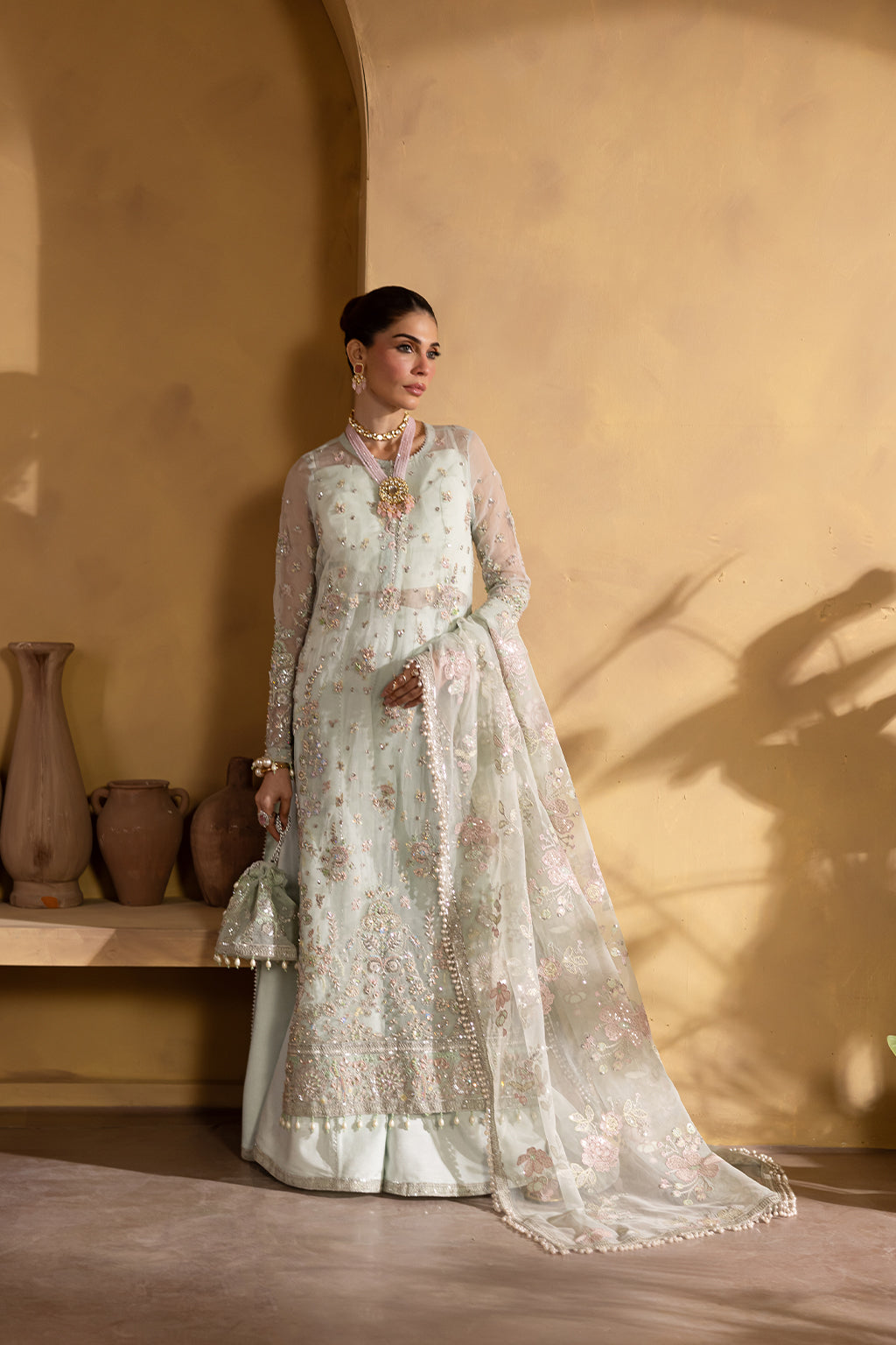 Emaan Adeel | Regalia Luxury Formals | CELESTIA by Emaan Adeel - Designer Dress  - Type : Ladies Clothes - Available at Libayah - 100% Original 