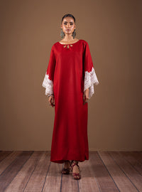 Zainab Chottani | Semi Formals | RADIANT RED by Zainab Chottani - Designer Dress - Type: Ladies Clothes - Available at Libayah - 100% Original