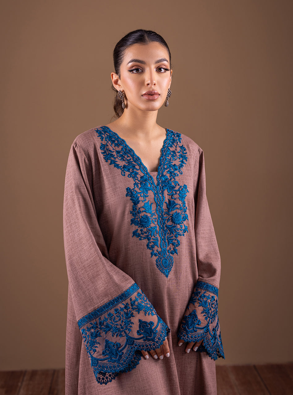Zainab Chottani | Semi Formals | CAPTIVATING COFFEE by Zainab Chottani - Designer Dress - Type: Ladies Clothes - Available at Libayah - 100% Original
