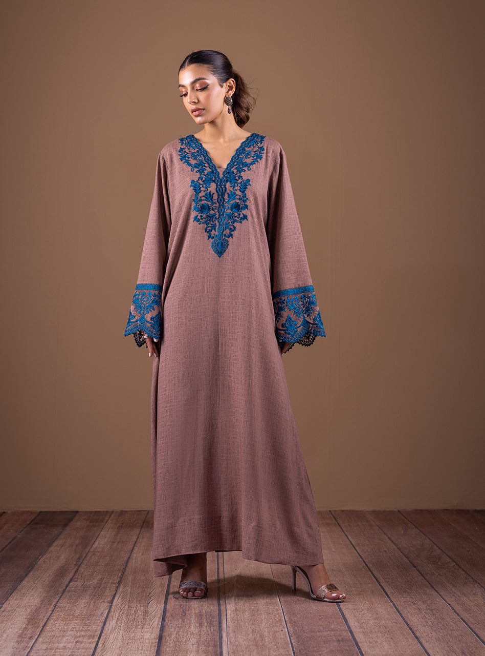 Zainab Chottani | Semi Formals | CAPTIVATING COFFEE by Zainab Chottani - Designer Dress - Type: Ladies Clothes - Available at Libayah - 100% Original