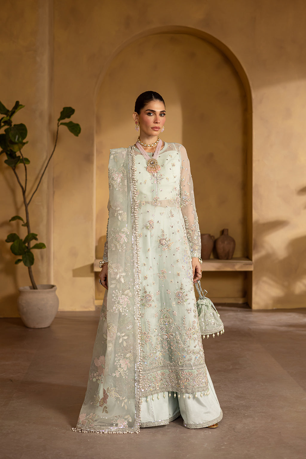 Emaan Adeel | Regalia Luxury Formals | CELESTIA by Emaan Adeel - Designer Dress  - Type : Ladies Clothes - Available at Libayah - 100% Original 