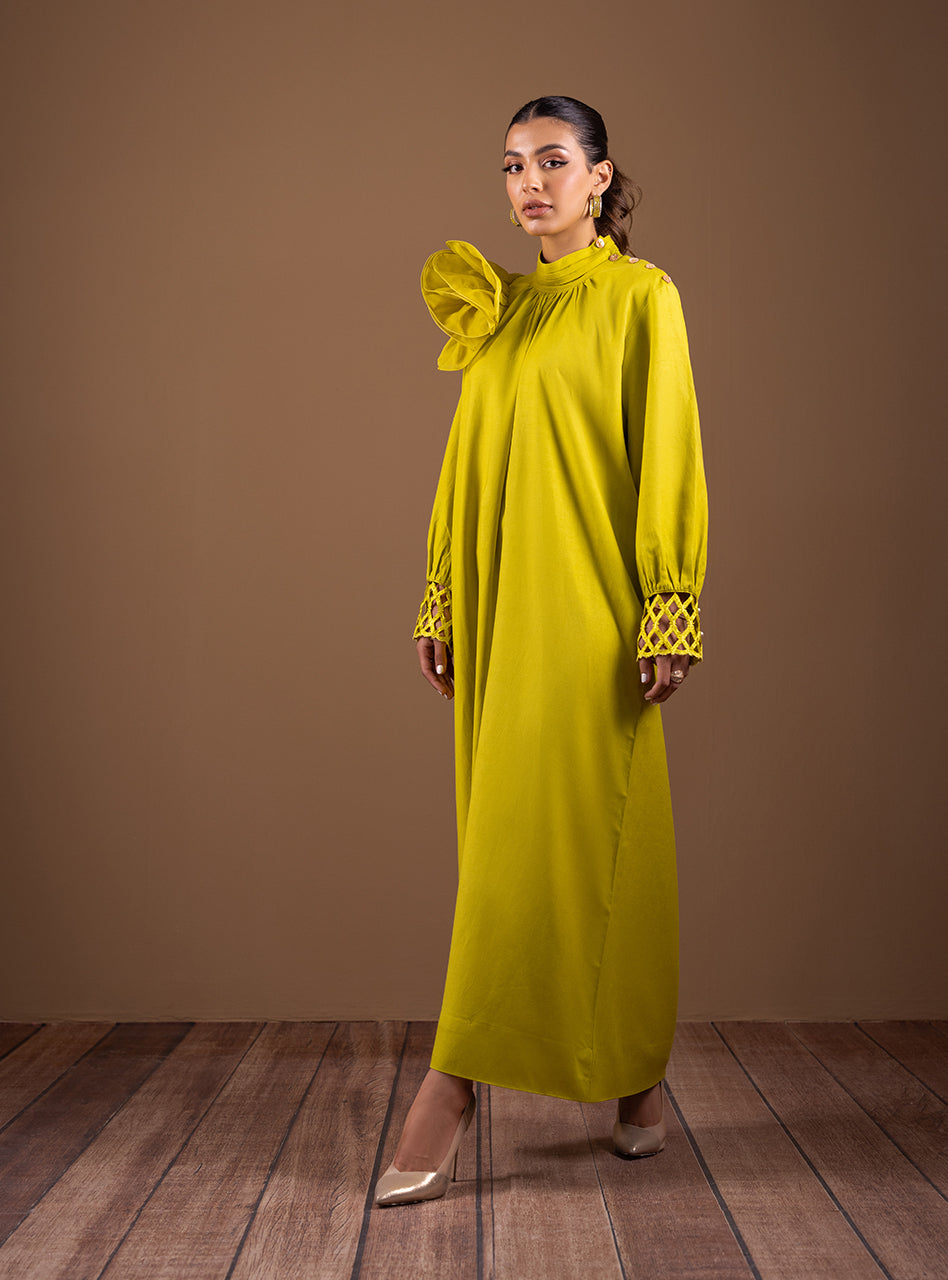 Zainab Chottani | Semi Formals | LIME ROSE by Zainab Chottani - Designer Dress - Type: Ladies Clothes - Available at Libayah - 100% Original