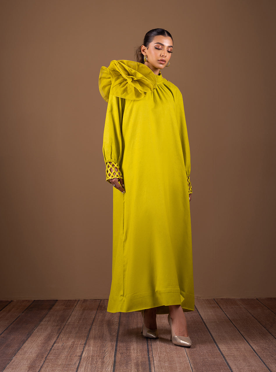 Zainab Chottani | Semi Formals | LIME ROSE by Zainab Chottani - Designer Dress - Type: Ladies Clothes - Available at Libayah - 100% Original