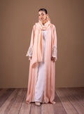 Zainab Chottani | Semi Formals | PEACH OPULENCE by Zainab Chottani - Designer Dress - Type: Ladies Clothes - Available at Libayah - 100% Original